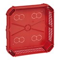 Boite complete Batibox maconnerie pour derivation rectangulaire 175x175x40mm 089274