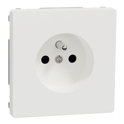 Prise de courant 2P+T FR D-Life MTN2500-6035 Blanc lotus mécanisme et enjoliveur