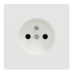 Prise de courant 2P+T FR D-Life MTN2500-6035 Blanc lotus mécanisme et enjoliveur