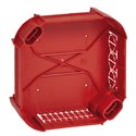 Boite complete Batibox maconnerie pour derivation rectangulaire 120x120x40mm 089272