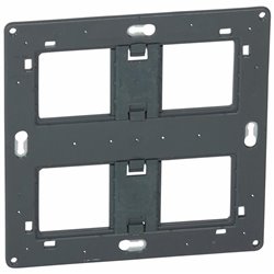 Support a vis Mosaic Celiane ou Soliroc pour 2x2 postes 2x4 a 5 modules 080264