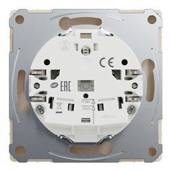 Prise de courant 2P+T FR D-Life MTN2500-6033 Blanc sable mécanisme et enjoliveur