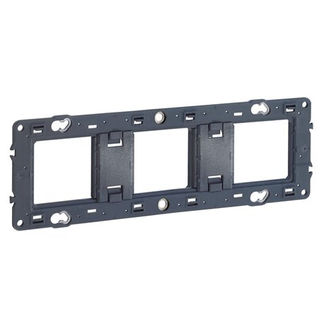 Support a vis pour Mosaic Celiane ou Soliroc pour 3 postes 6 a 8 modules 080253