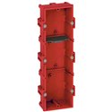 Boite multiposte Batibox maconnerie 3 postes 6 a 8 modules profondeur 40mm 080143
