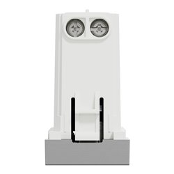 Prise chargeur USB double 15W type A+C Unica NU301630 Aluminium 1 module mécanisme seul