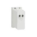 Prise chargeur USB double 15W type A+C Unica NU301618 Blanc 1 module mécanisme seul