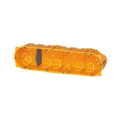 Boite multiposte Batibox cloisons seches 4 postes 8 a 10 modules profondeur 40mm 080044