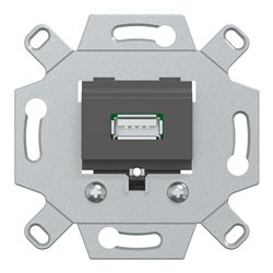 Prise avec connecteur modulable USB 2.0 D-Life MTN4581-0000 mécanisme seul 