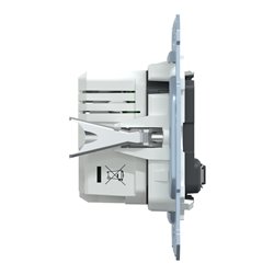 Prise chargeur double USB A+C 2.4 A D-Life MTN4366-0110 mécanisme seul 