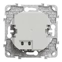 Prise chargeur USB C 45W + A 7,5W Unica NU501318 Blanc 2 modules mécanisme support fixe