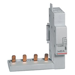 Module raccord par peigne DX tete de groupe 4P jusqu'a 63A 406301