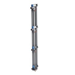 Peigne vertical VX3 entraxe 125mm pour coffret 4 rangees 405002