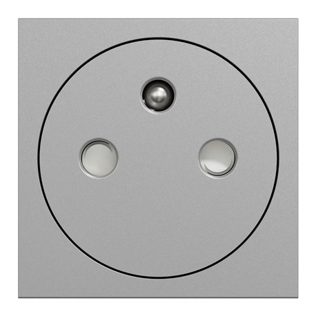 Schneider Electric Unica Steckdose 2P+T, Anthrazit, Bündig, 90°-Winkel, Schnellkupplung