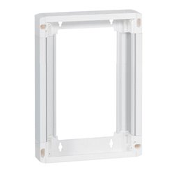 Rehausse pour coffret Drivia 13 modules 2 rangees Blanc 401372