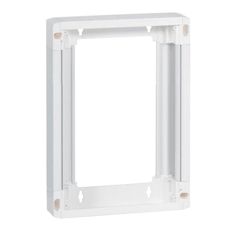Rehausse pour coffret Drivia 13 modules 2 rangees Blanc 401372