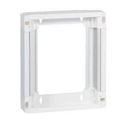 Rehausse pour coffret Drivia 13 modules 1 rangee Blanc 401371