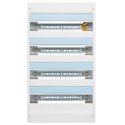 Coffret Drivia 18 modules 4 rangees IP30 IK05 Blanc RAL9003 401224