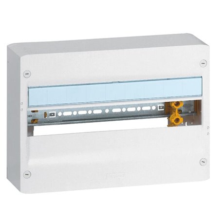 Coffret Drivia 18 modules 1 rangee IP30 IK05 Blanc RAL9003 401221
