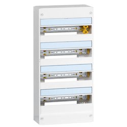Coffret Drivia 13 modules 4 rangees IP30 IK05 Blanc RAL9003 401214