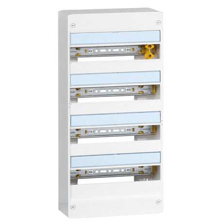 Coffret Drivia 13 modules 4 rangees IP30 IK05 Blanc RAL9003 401214