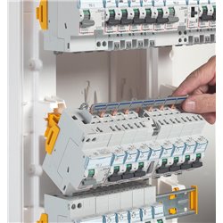 Coffret Drivia 13 modules 4 rangees IP30 IK05 Blanc RAL9003 401214