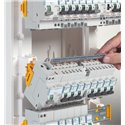 Coffret Drivia 13 modules 4 rangees IP30 IK05 Blanc RAL9003 401214