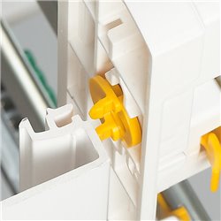 Coffret Drivia 13 modules 3 rangees IP30 IK05 Blanc RAL9003 401213