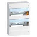 Coffret Drivia 13 modules 2 rangees IP30 IK05 Blanc RAL9003 401212