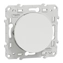 Poussoir 10 A à vis 230 A BL 50/60Hz 4O Odace S520206 Blanc 