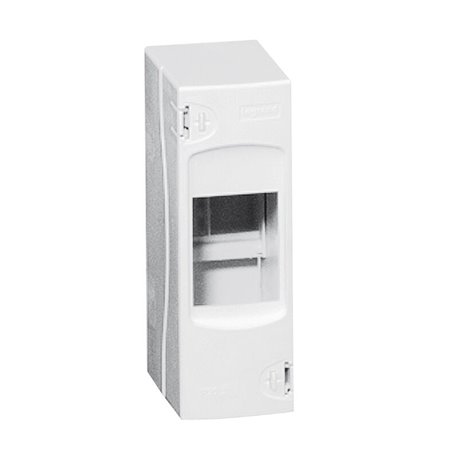 Coffret cache-bornes 2 modules blanc RAL9003 001302