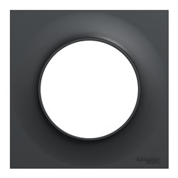 Plaque 1 poste 230 A QU 50/60Hz 4O Odace Styl S540702 Anthracite 
