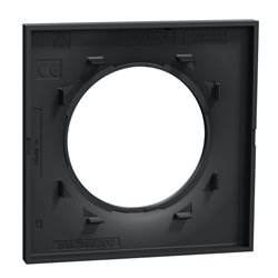 Plaque 1 poste 230 A QU 50/60Hz 4O Odace Styl S540702 Anthracite 