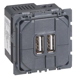 Chargeur double USB Celiane Type-A 2,4A 12W 067462