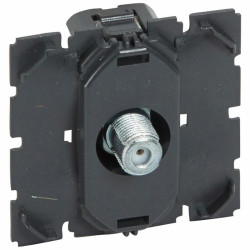 Prise TV Celiane simple typeF a visser compatible 4G et Lte 067380