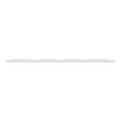 Plaque 4 postes horizontaux ou verticaux entraxe 71 mm Odace Styl S520708 Blanc 