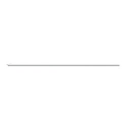 Plaque de finition Ovalis entraxe 71 mm S300706 blanc antibactérien 3 postes horizontal