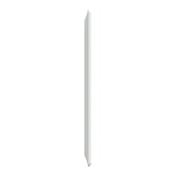 Plaque de finition Ovalis entraxe 71 mm S320726 blanc 3 postes vertical