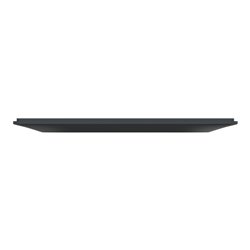 Plaque de finition Ovalis entraxe 71 mm S340704 anthracite 2 postes horizontal