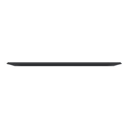 Plaque de finition Ovalis entraxe 71 mm S340708 anthracite 4 postes horizontal