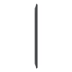Plaque de finition Ovalis entraxe 71 mm S340726 anthracite 3 postes vertical