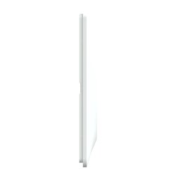 Plaque de finition Ovalis S320702 blanc 1 poste