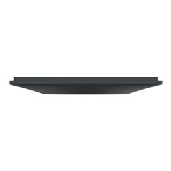 Plaque de finition Ovalis S340702 anthracite 1 poste