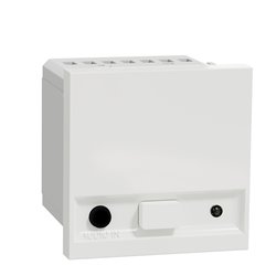 Module diffusion sonore bluetooth commande + alim. Unica NU360118 Blanc 2 modules