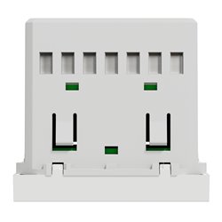 Module diffusion sonore bluetooth commande + alim. Unica NU360118 Blanc 2 modules
