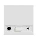 Module diffusion sonore bluetooth commande + alim. Unica NU360118 Blanc 2 modules