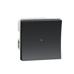 Minuterie tempo 5min 8h 10A connexion 3 fils Unica NU353554 anthracite mécansime seul
