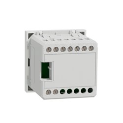 Module diffusion sonore bluetooth commande + alim. Unica NU360154 anthracite 2 modules