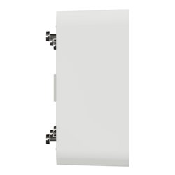 Lot de 2 boîtes en saillie Unica NU840618 Blanc 3 postes