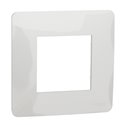 Plaque de finition Unica Studio NU200218 Blanc 1 poste