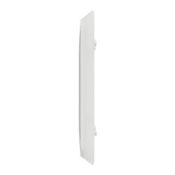Plaque de finition Unica Pro NU400418 Blanc 2 postes
